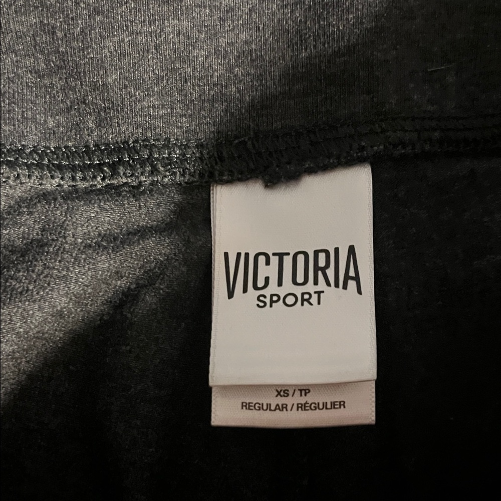 Victoria's Secret Black Leggings with Side Ties - Picture 2 of 3